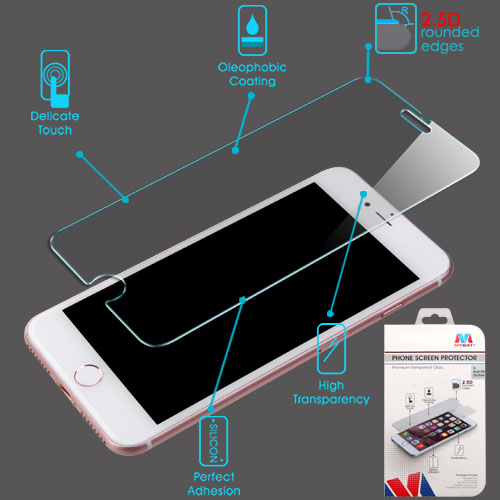Apple iPhone 6,7,8 Plus Tempered Glass